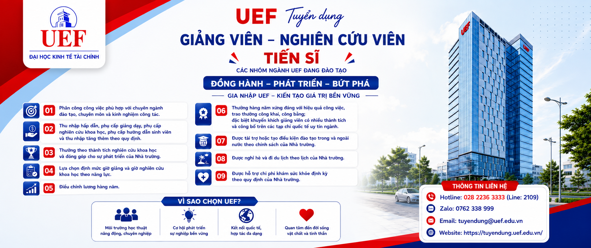 Cổng thông tin tuyển dụng UEF